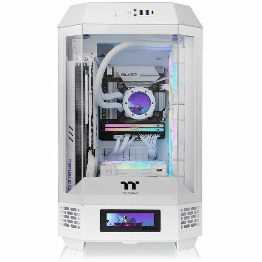 Thermaltake The Tower 250 Snow Mini Tower Chassis Thermaltake The Tower 250 Snow Mini Tower Chassis